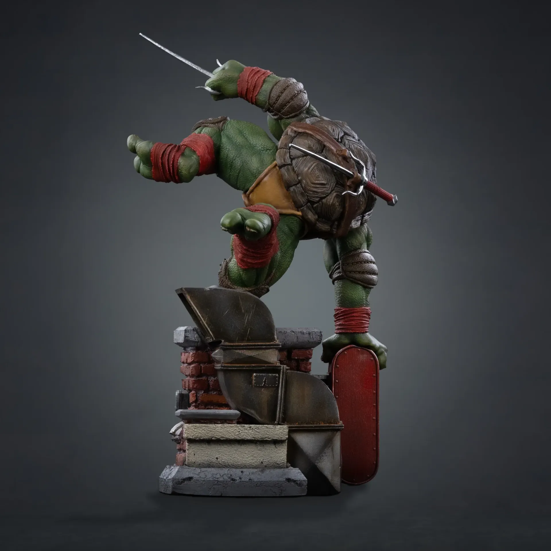 Statua Teenage Mutant Ninja Turtles Raphael 1/10 DS Modellismo Statua Teenage Mutant Ninja scala 1/10