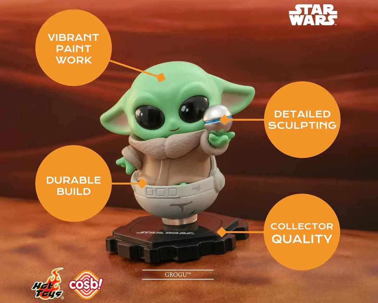 Star Wars - Series 1 Cosbi Collection - Blind Box - Display (8) DS Modellismo Star Wars 1 Cosbi Blind Box Display (8) YuMe