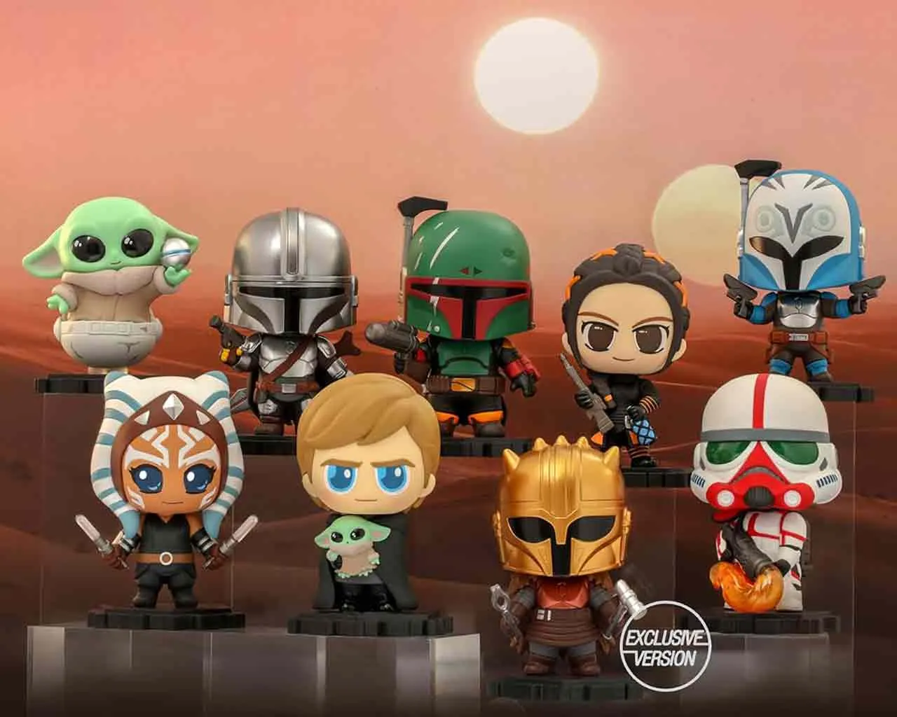 Star Wars - Series 1 Cosbi Collection - Blind Box - Display (8) DS Modellismo Star Wars 1 Cosbi Blind Box Display (8) YuMe