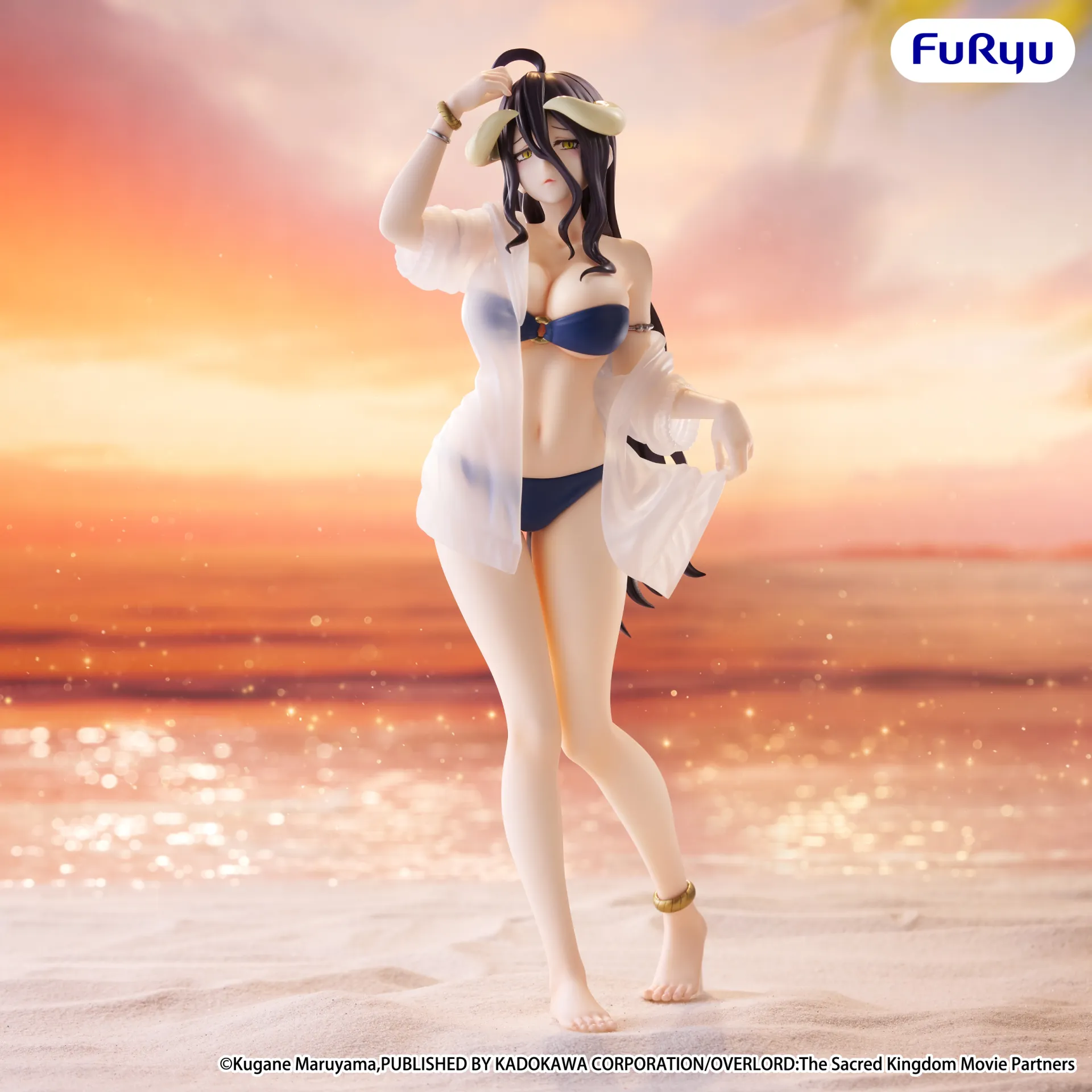 Overlord Albedo Aqua Muchute Figure DS Modellismo Overlord Albedo Aqua Muchute FURYU
