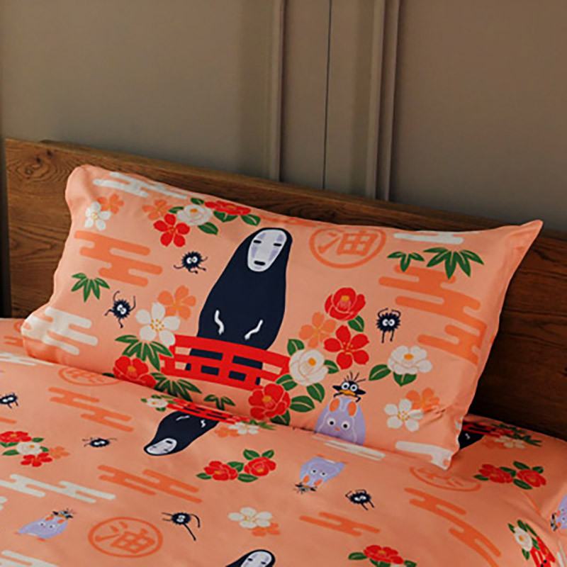 Cuscino Spirited Away NO Face & Flowers Natsu Cover DS Modellismo Cuscino Spirited Away No Face & Flowers