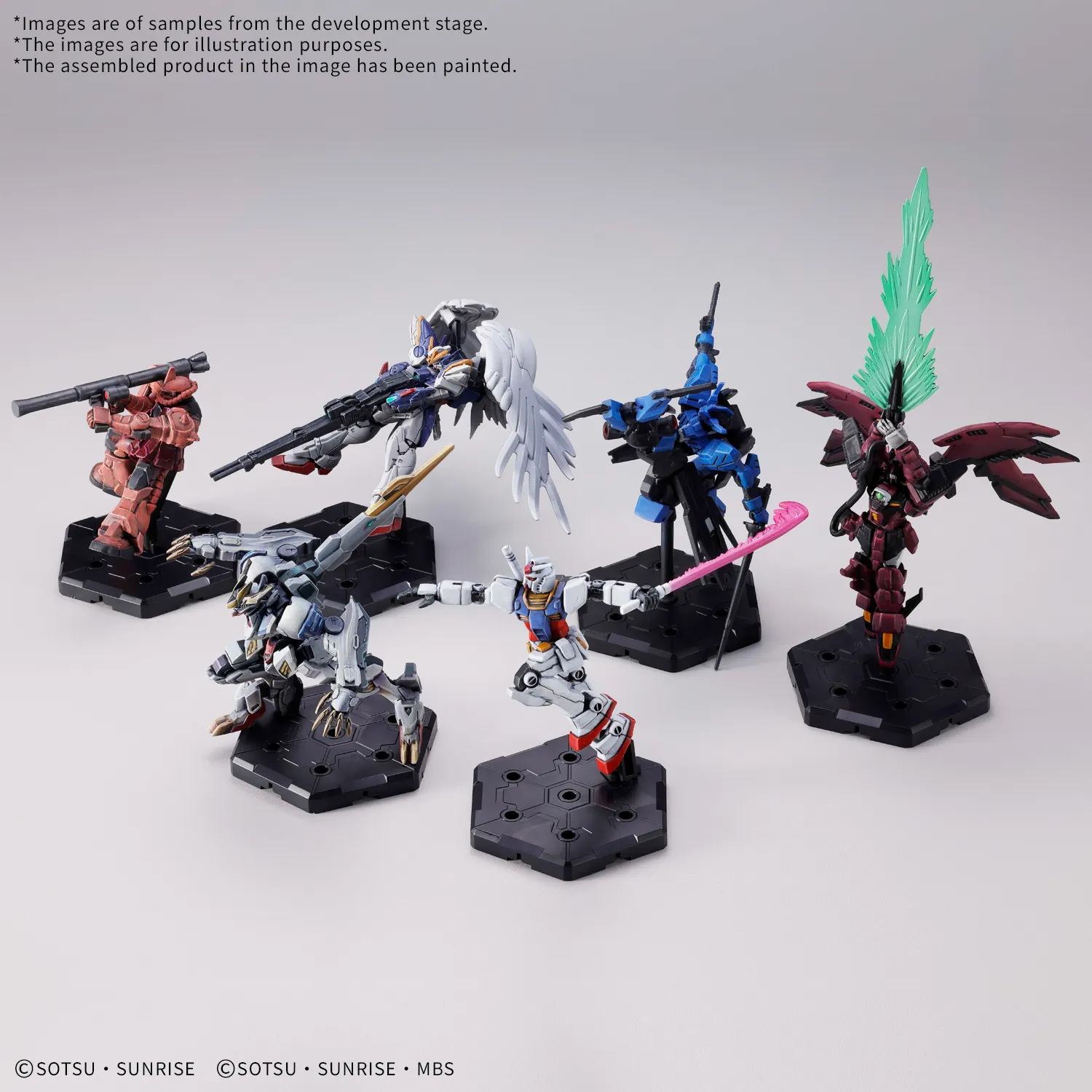 Gundam Assemble Starter Set 01 DS Modellismo Gundam Assemble Starter 01 BANDAI TABLETOP