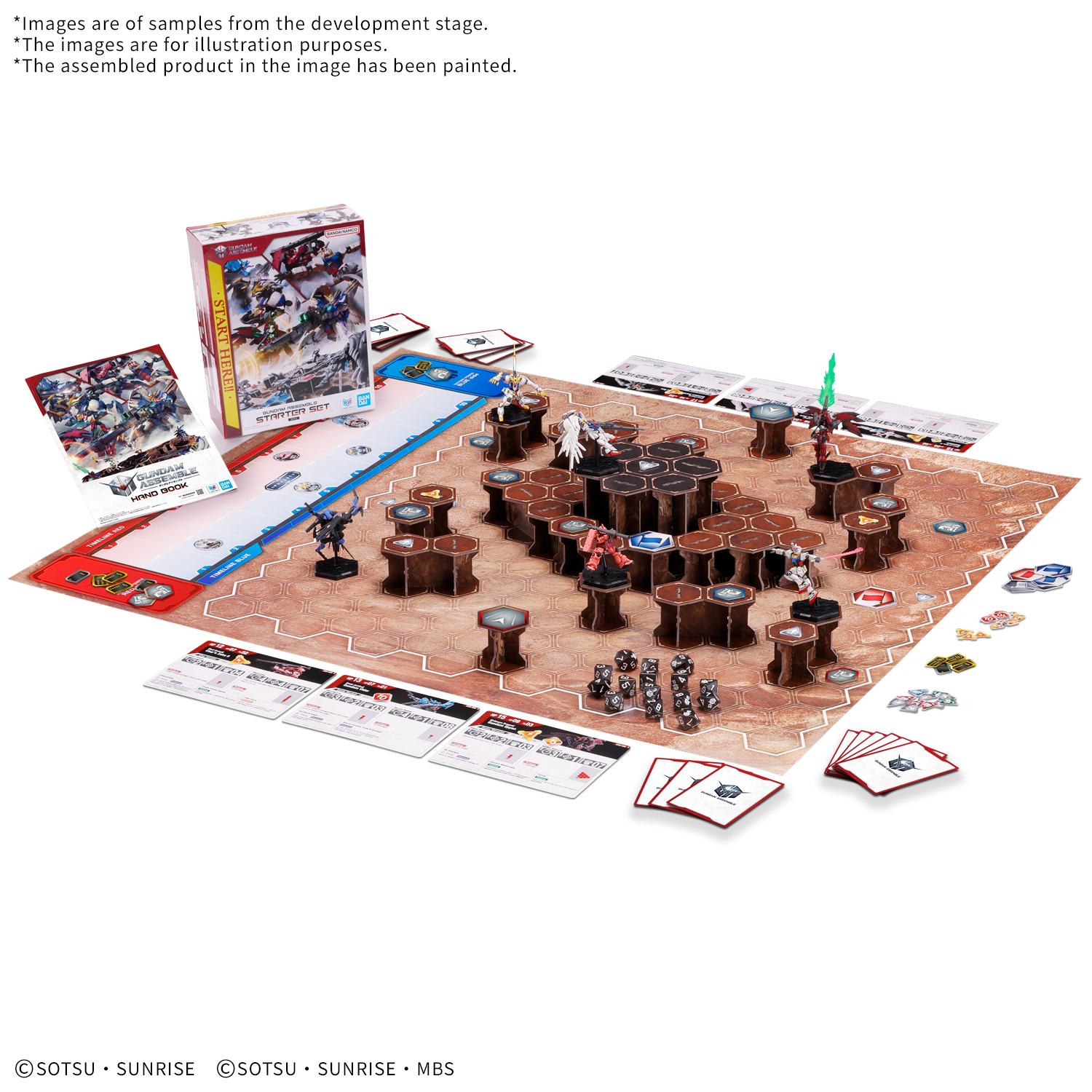 Gundam Assemble Starter Set 01 DS Modellismo Gundam Assemble Starter 01 BANDAI TABLETOP