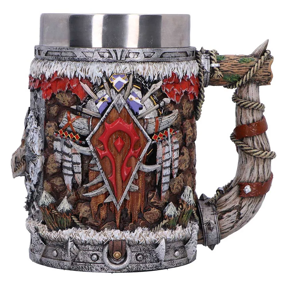 Boccale World OF Warcraft Horde DS Modellismo Boccale World Warcraft Horde NEMESIS NOW