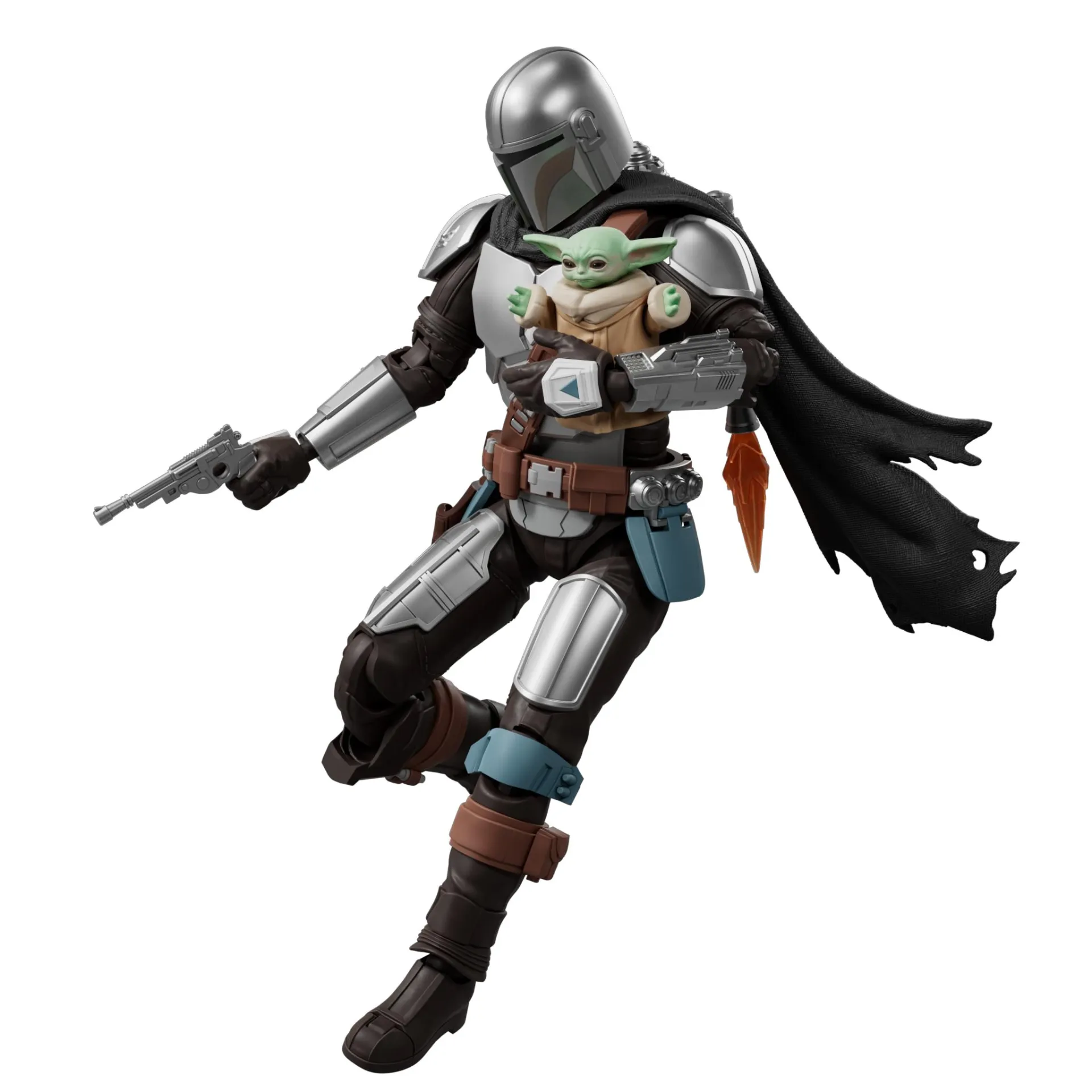 Star Wars the Mandalorian Din Djarin & Grogu Champion Class 05 Modle Kit DS Modellismo Star Wars Mandalorian Din Djarin & Grogu