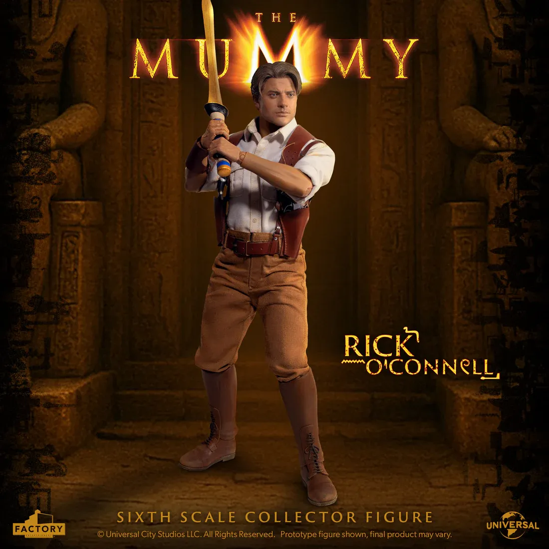 The Mummy Rick O'Connell Sixth Scale Figure DS Modellismo Mummy Rick O'Connell Sixth Scale FACTORY ENT