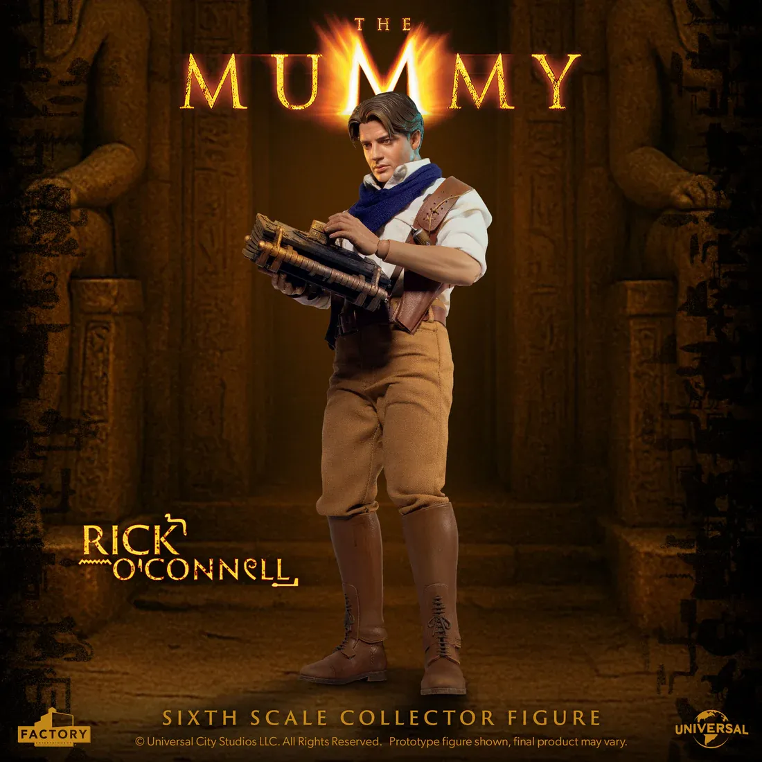 The Mummy Rick O'Connell Sixth Scale Figure DS Modellismo Mummy Rick O'Connell Sixth Scale FACTORY ENT