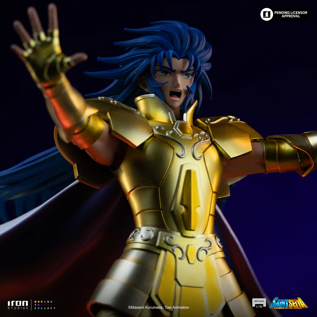 Statua Saint Seiya Gemini Saga 1/10 DS Modellismo Statua Saint Seiya Gemini Saga scala 1/10