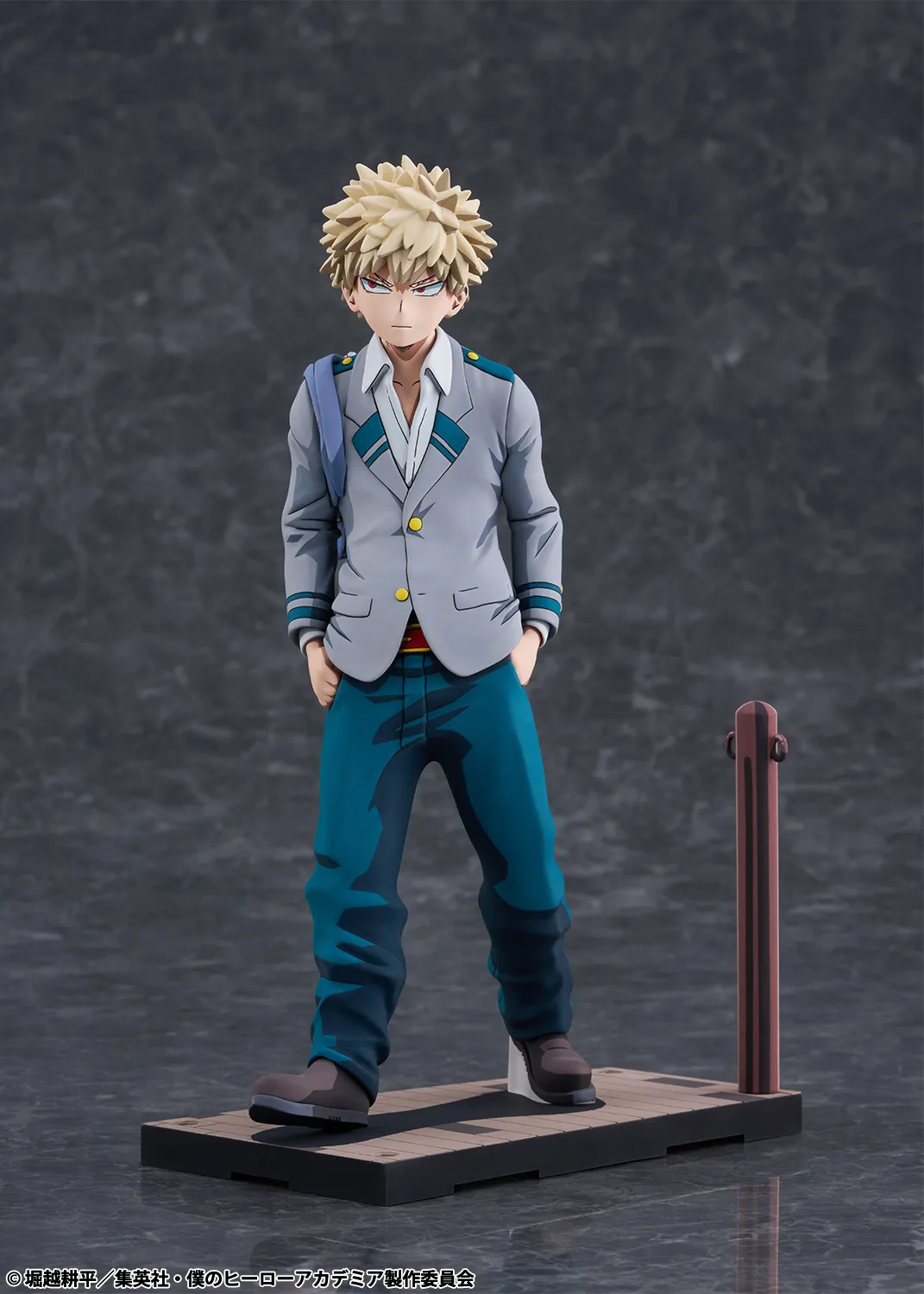 MY Hero Academia Katsuki Bakugo U. A. High School Uniform 2D Figure DS Modellismo My Hero Academia Katsuki Bakugo U. A. High