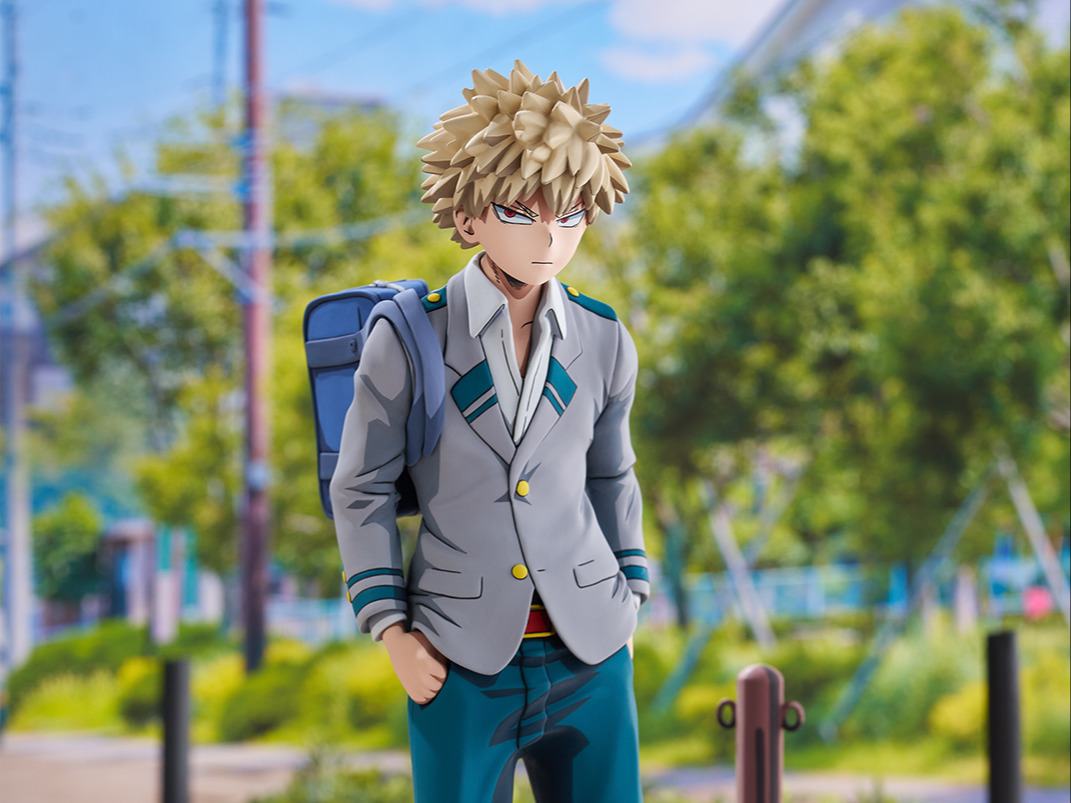MY Hero Academia Katsuki Bakugo U. A. High School Uniform 2D Figure DS Modellismo My Hero Academia Katsuki Bakugo U. A. High