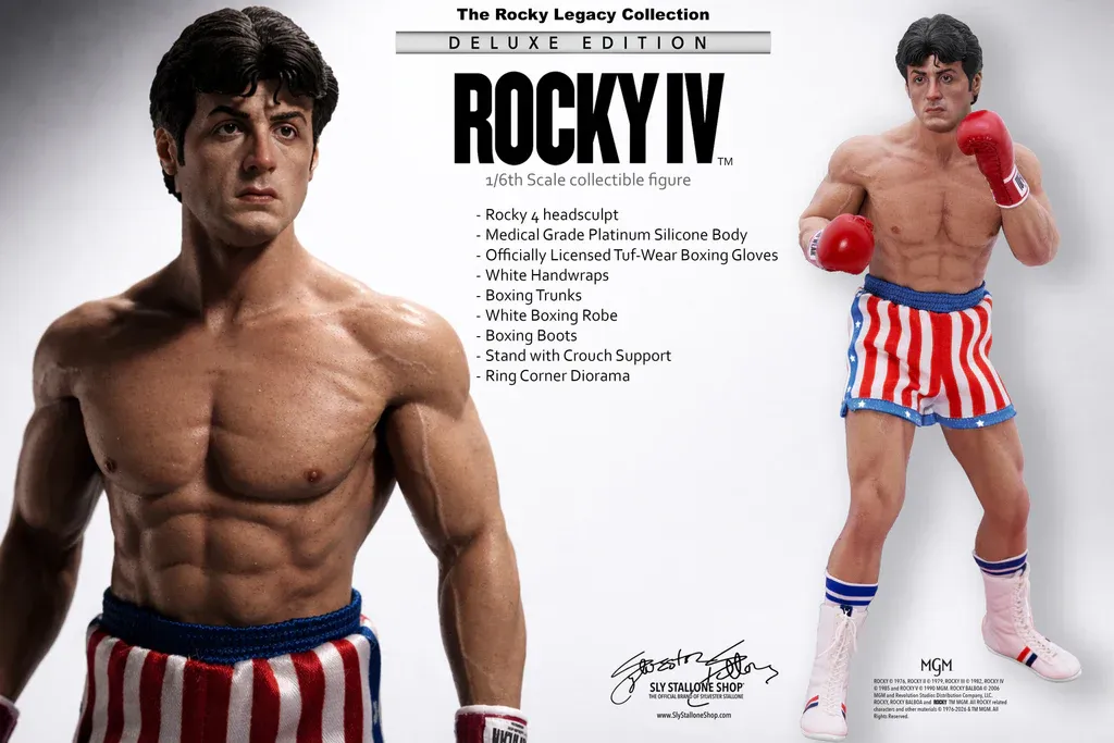 Rocky 4 Deluxe Edition 1/6 Scale Action Figure DS Modellismo Rocky 4 Deluxe Scale Action Figure scala 1/6