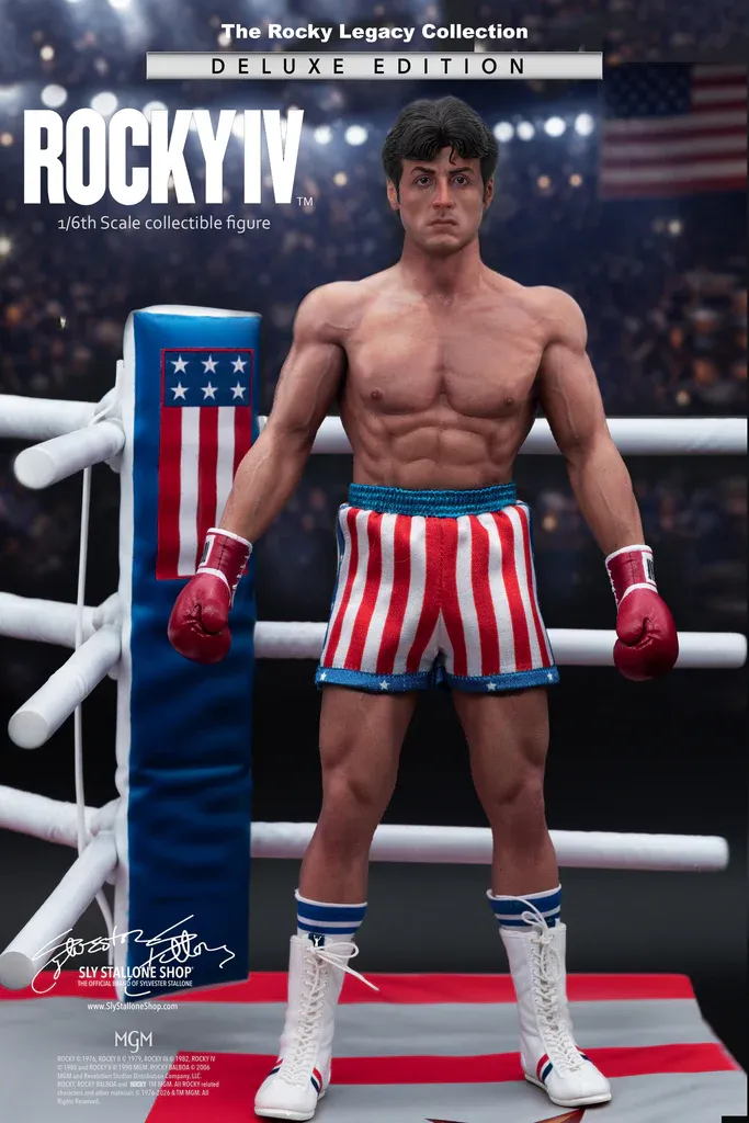 Rocky 4 Deluxe Edition 1/6 Scale Action Figure DS Modellismo Rocky 4 Deluxe Scale Action Figure scala 1/6
