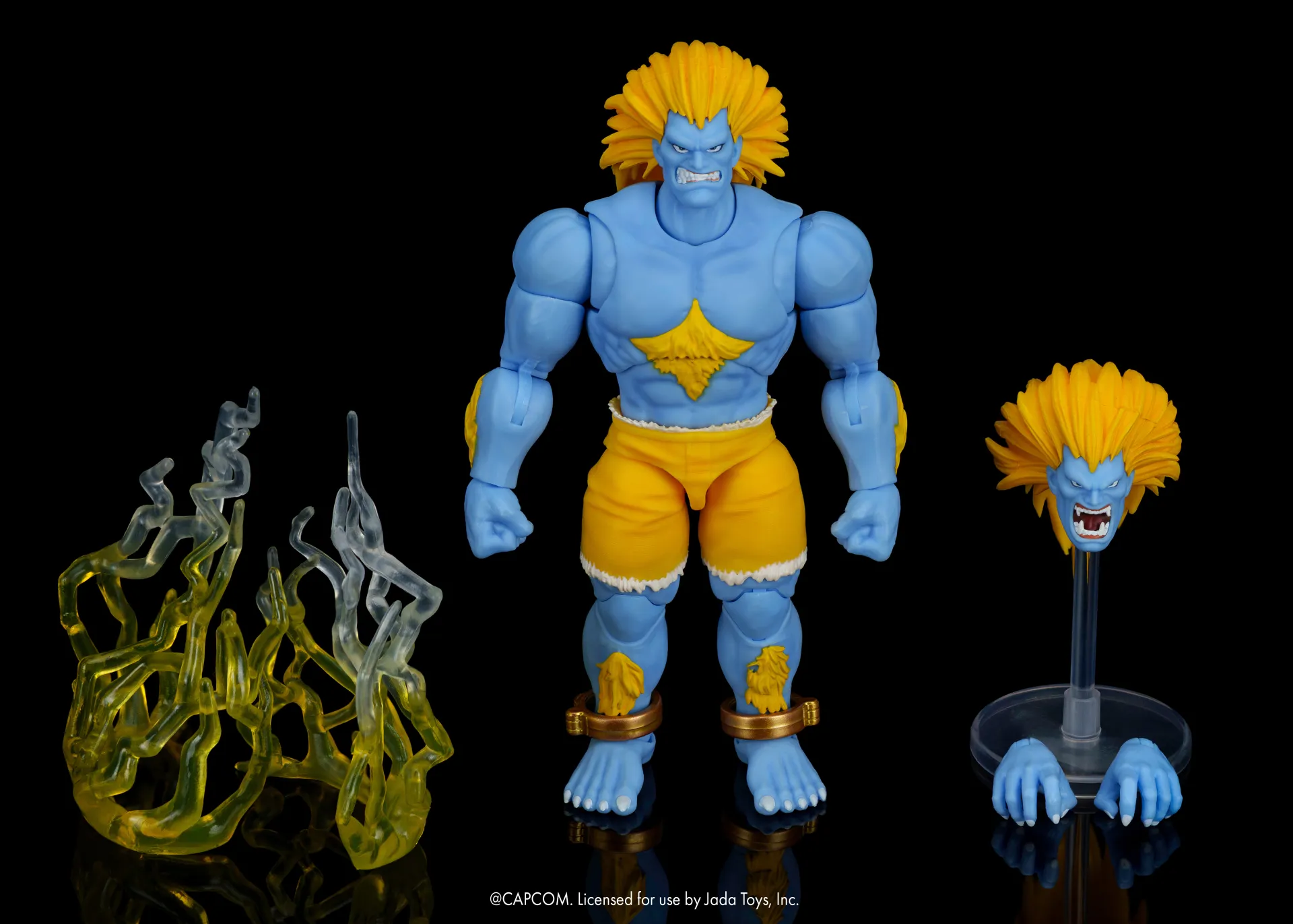 Street Fighter 2 Blanka Player 2 1/12 Action Figure Exclusive DS Modellismo Street Fighter 2 Blanka Player 2 scala 1/12