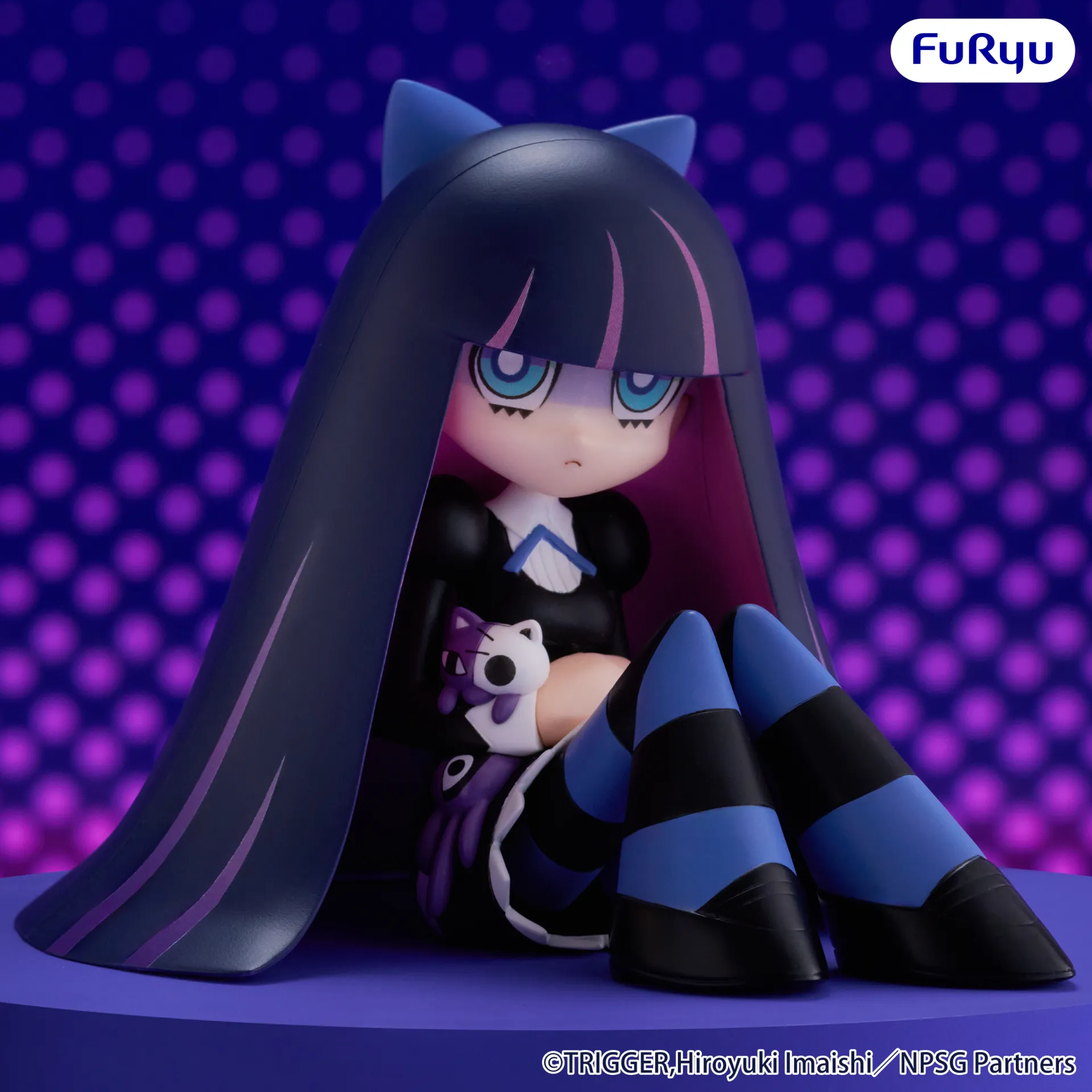 New Panty & Stocking Anarchy Noodle Stopper Figure DS Modellismo Panty & Stocking Anarchy Noodle Stopper