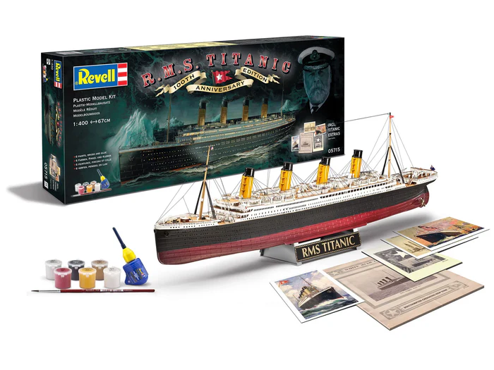 Titanic 100TH Anniversary Gift Set DS Modellismo Titanic 100TH Anniversary Gift REVELL