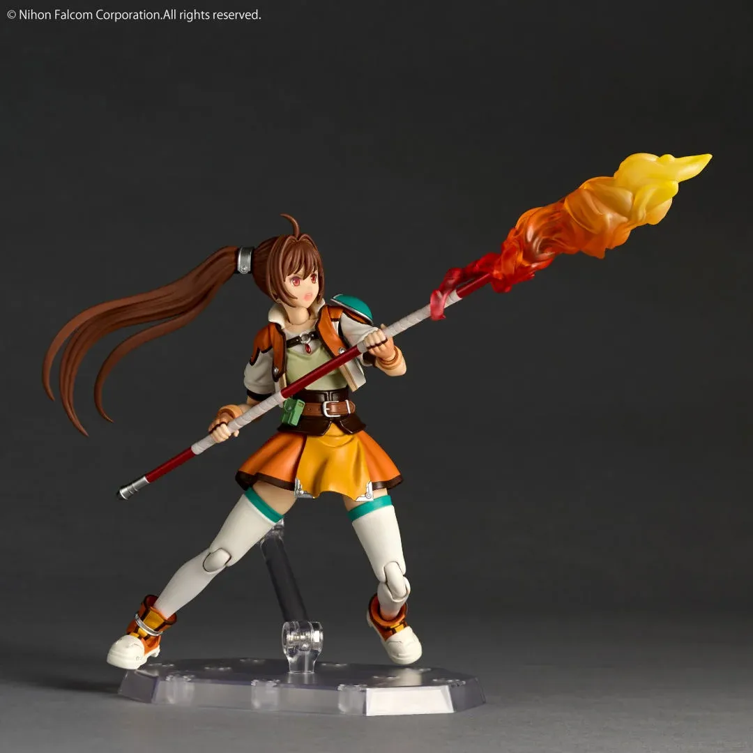 Revoltech Legend of Heroes Trails in the Sky Estelle Bright 2ND Chapt. Ver. Figure DS Modellismo Revoltech Legend Heroes Trails in Sky