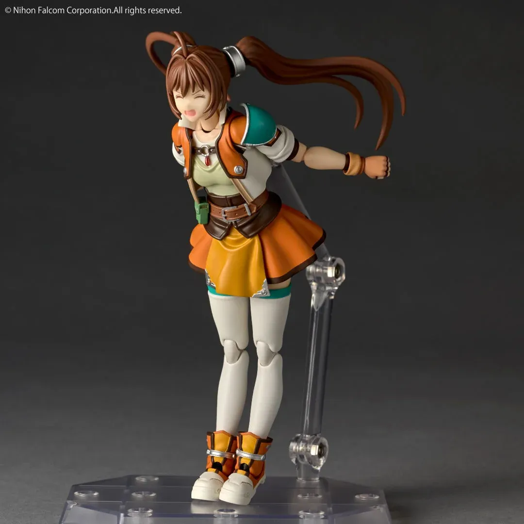 Revoltech Legend of Heroes Trails in the Sky Estelle Bright 2ND Chapt. Ver. Figure DS Modellismo Revoltech Legend Heroes Trails in Sky