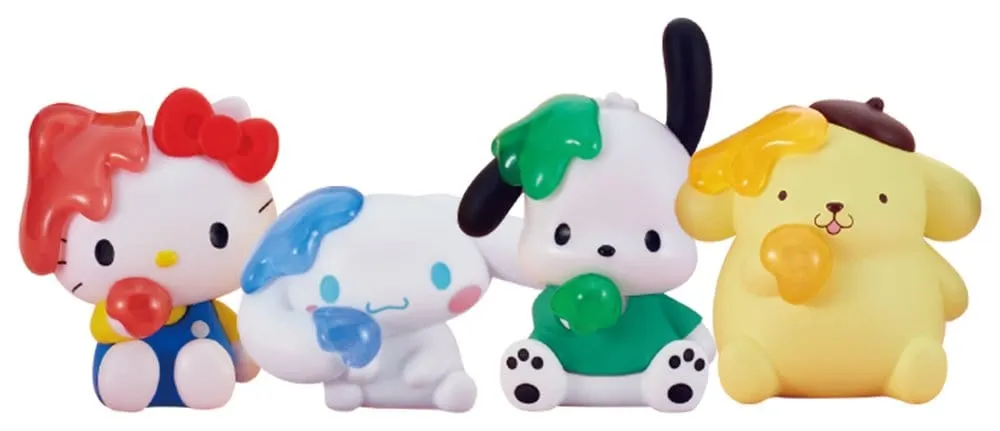 Hello Kitty and Friends Twinchees Jam Jelly Figurine Display (24) DS Modellismo Hello Kitty Friends Twinchees Jam Jelly