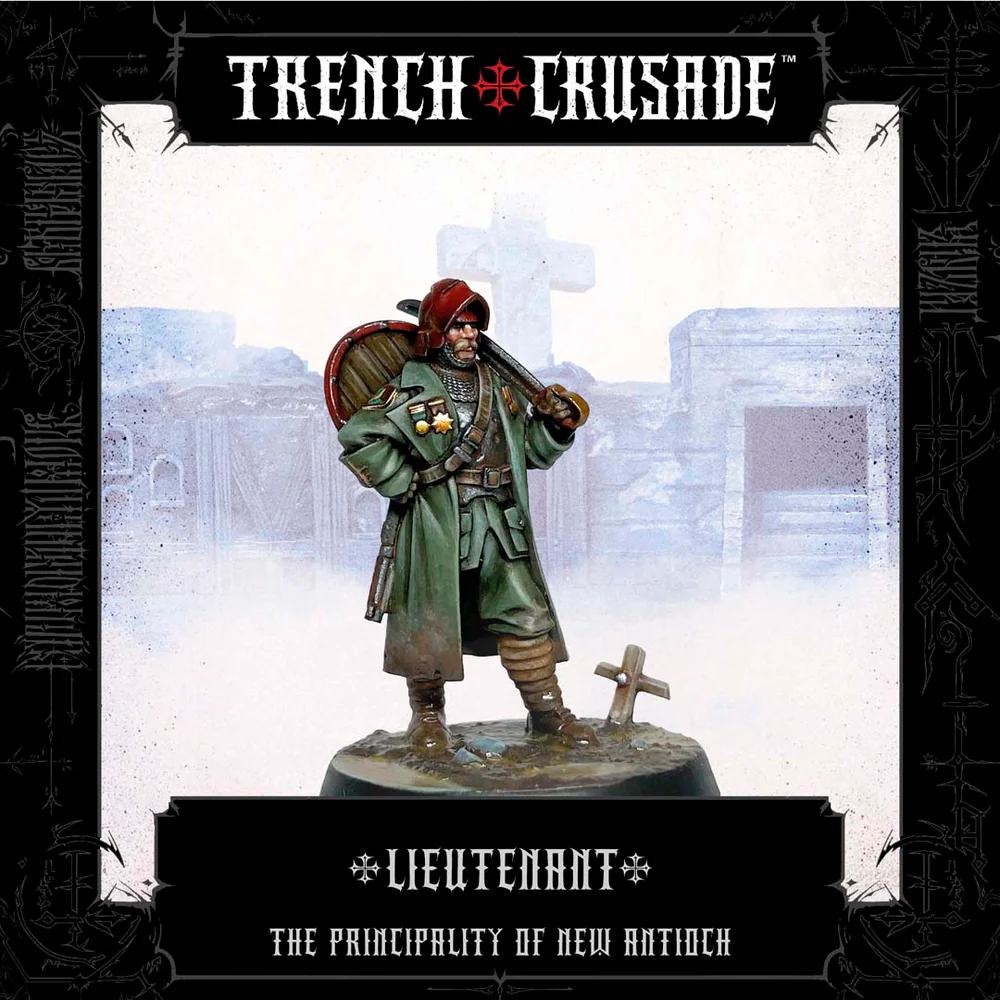Trench Crusade Lieutenant DS Modellismo Trench Crusade Lieutenant MINDWORK GAMES