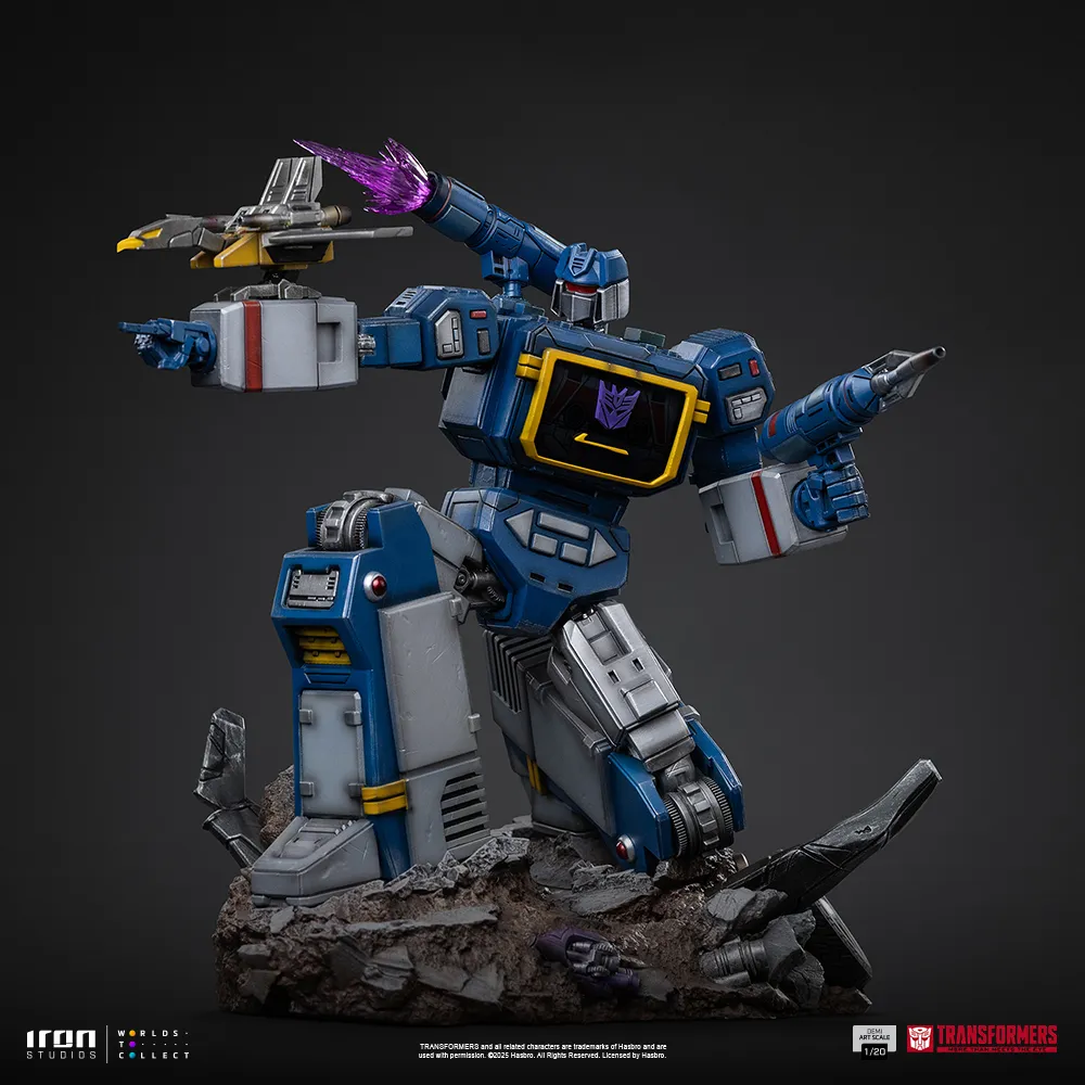 Statua Transformers Soundwave Demi Scale 1/20 DS Modellismo Statua Transformers Soundwave scala 1/20