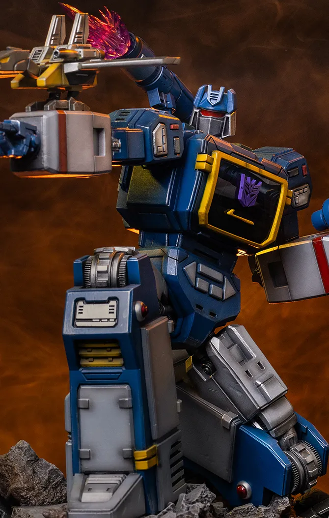 Statua Transformers Soundwave Demi Scale 1/20 DS Modellismo Statua Transformers Soundwave scala 1/20