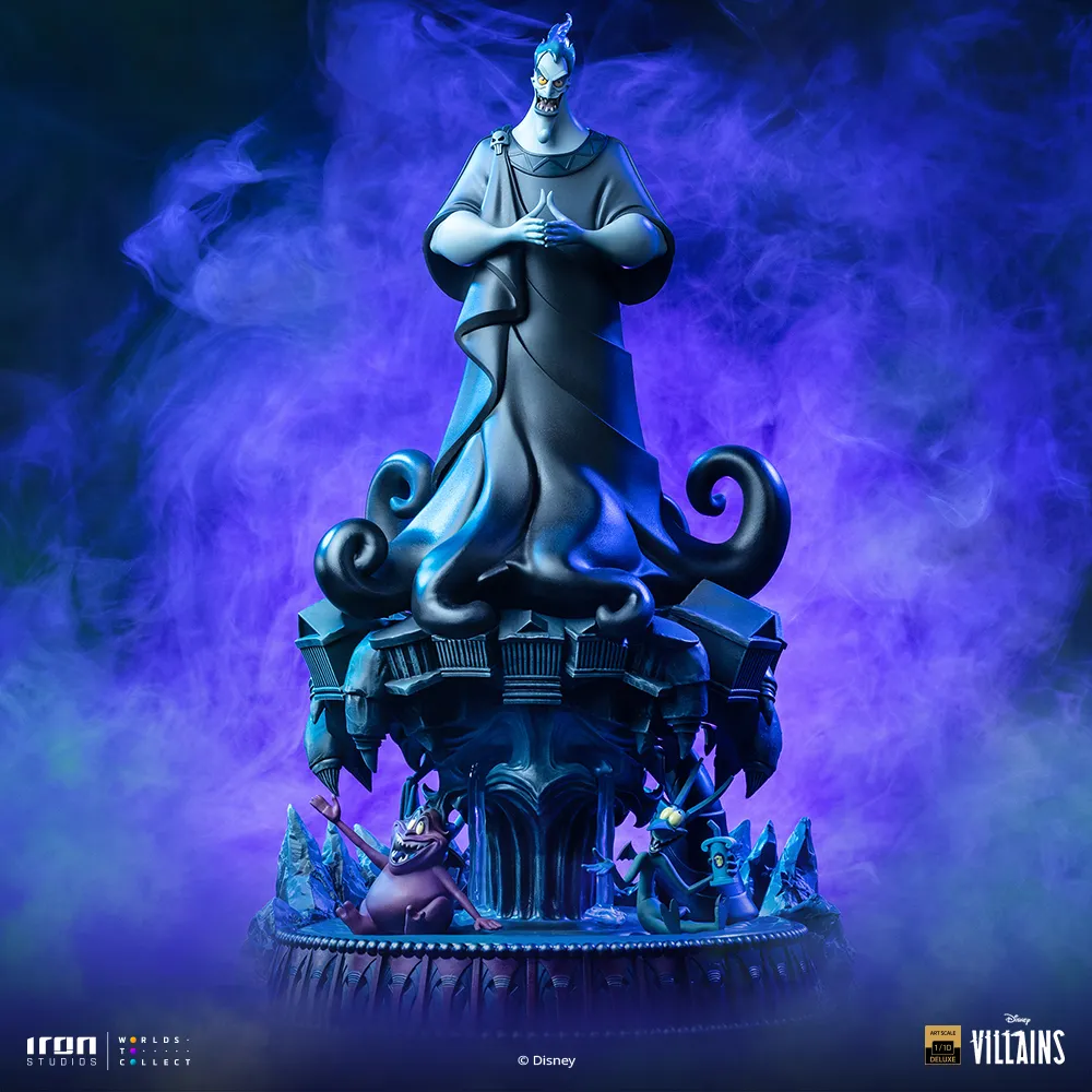 Statua Disney Villains Hades 1/10 Deluxe DS Modellismo Statua Disney Villains Hades scala 1/10