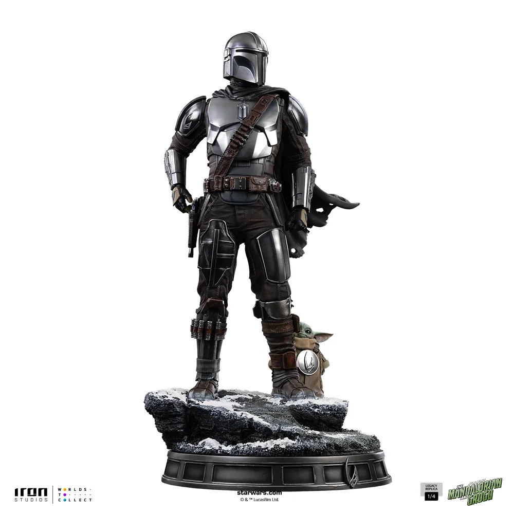 Mandalorian & Grogu Movie the Mandalorian Legacy Replica 1/4 Statue DS Modellismo Mandalorian & Grogu Movie scala 1/4