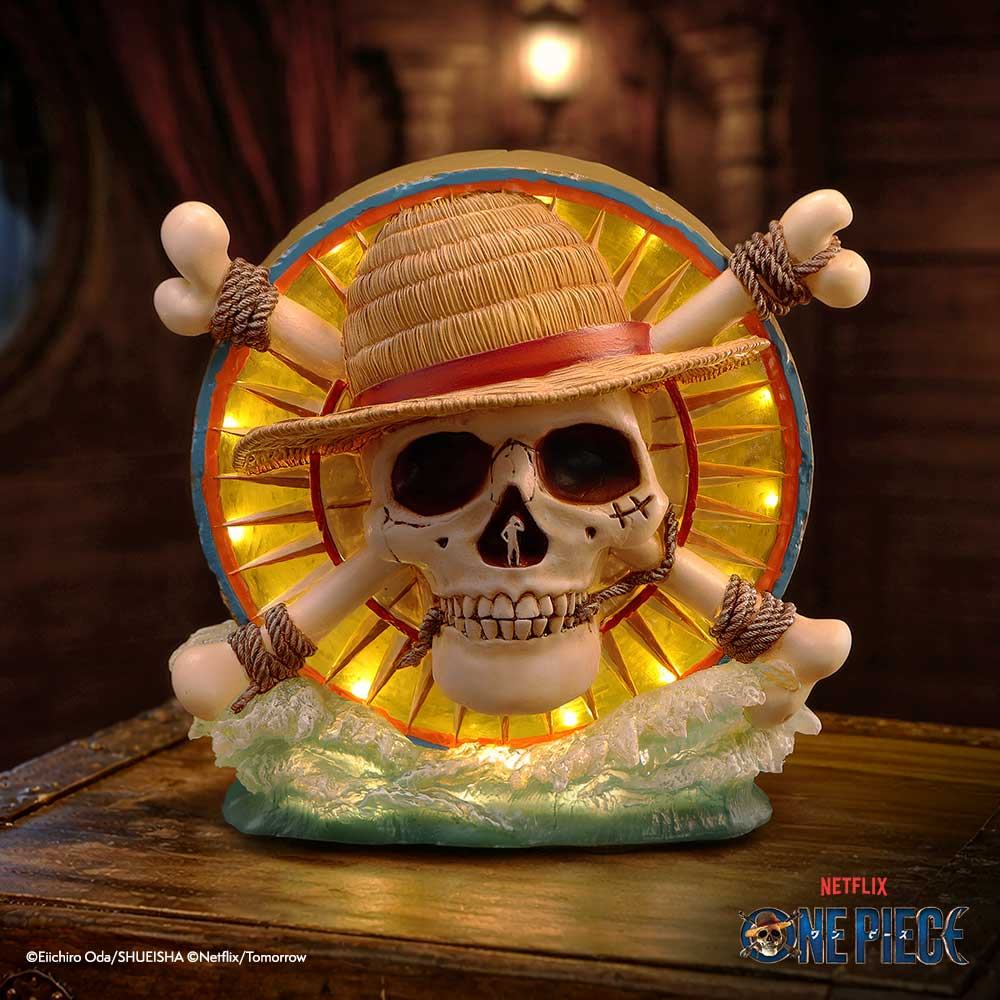 One Piece Jolly Roger LED Lamp DS Modellismo One Piece Jolly Roger LED Lamp NEMESIS NOW