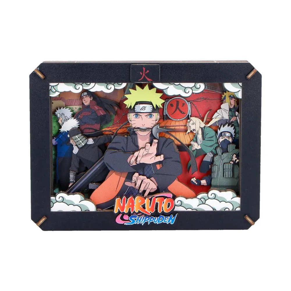 Naruto Hokage Wooden Theatre DS Modellismo Naruto Hokage Wooden Theatre NEMESIS NOW