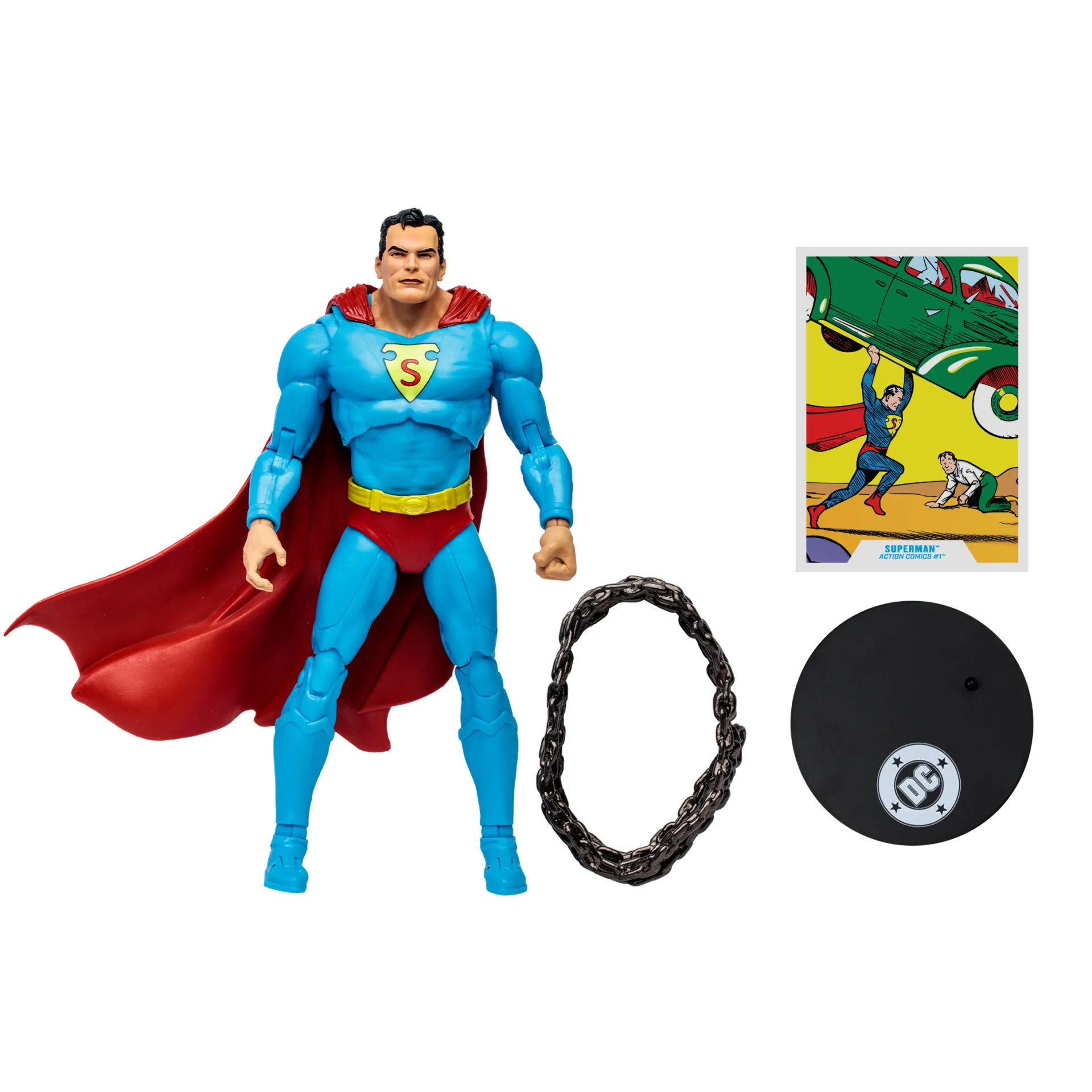 McFarlane Vault DC Multi 7INCH Superman Action Comics Action Figure DS Modellismo McFarlane Vault Dc Multi 7INCH Superman