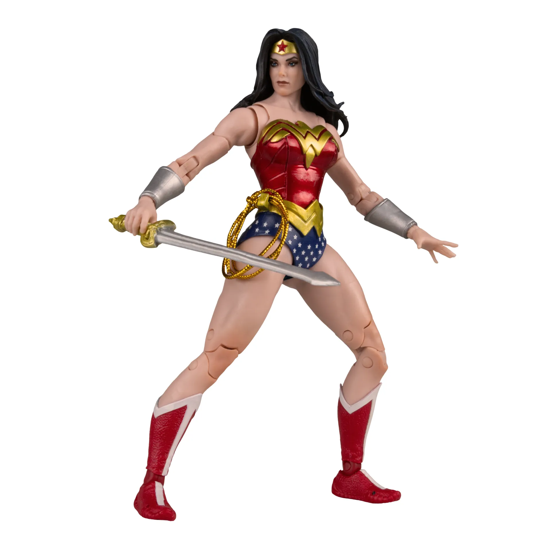 McFarlane Vault DC Multi 7INCH Wonder Woman Classic Action Figure DS Modellismo McFarlane Vault Dc Multi 7INCH Wonder Woman