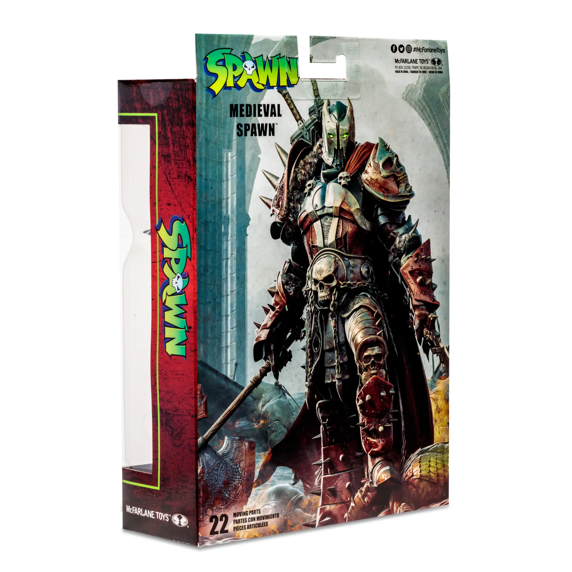 McFarlane Vault Spawn 7INCH Medieval Spawn Action Figure DS Modellismo McFarlane Vault Spawn 7INCH Medieval Spawn