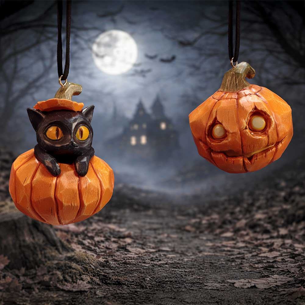 Decorazione da appendere Pumpkin & Patch Set (2) DS Modellismo Decorazione da appendere Pumpkin & Patch (2)