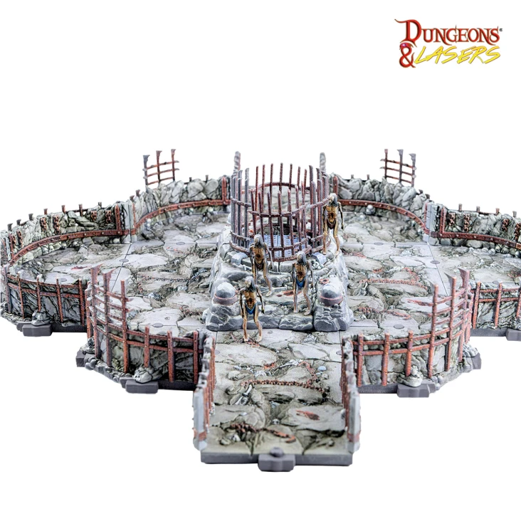 Dungeons & Lasers Chambers of Agony Prismacast Pre-Painted DS Modellismo Dungeons & Lasers Chambers Agony Prismacast