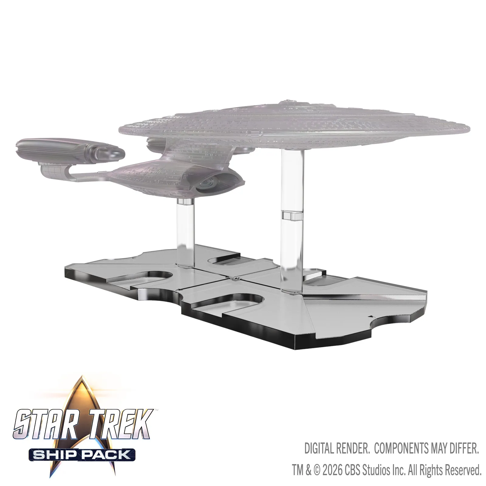 Star Trek Ship Pack USS Enterprise 60TH Anniversay Edition DS Modellismo Star Trek Ship Uss Enterprise 60TH