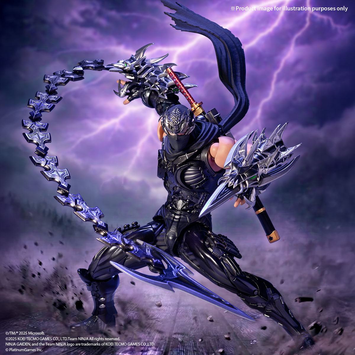Revoltech Amazing Yamaguchi Ryu Hayabusa Ninja Gaiden 4 Action Figure DS Modellismo Revoltech Amazing Yamaguchi Ryu Hayabusa