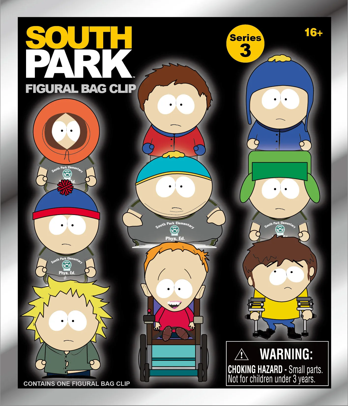 Clip ferma sacchetti South Park S3 Blind Box Display (24) DS Modellismo Clip ferma sacchetti South Park S3 Blind Box