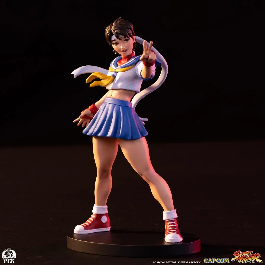 Statua Street Fighter Street Jam: Sakura & Sodom 1:10 Scale Set DS Modellismo Statua Street Fighter Street Jam: scala 1:10