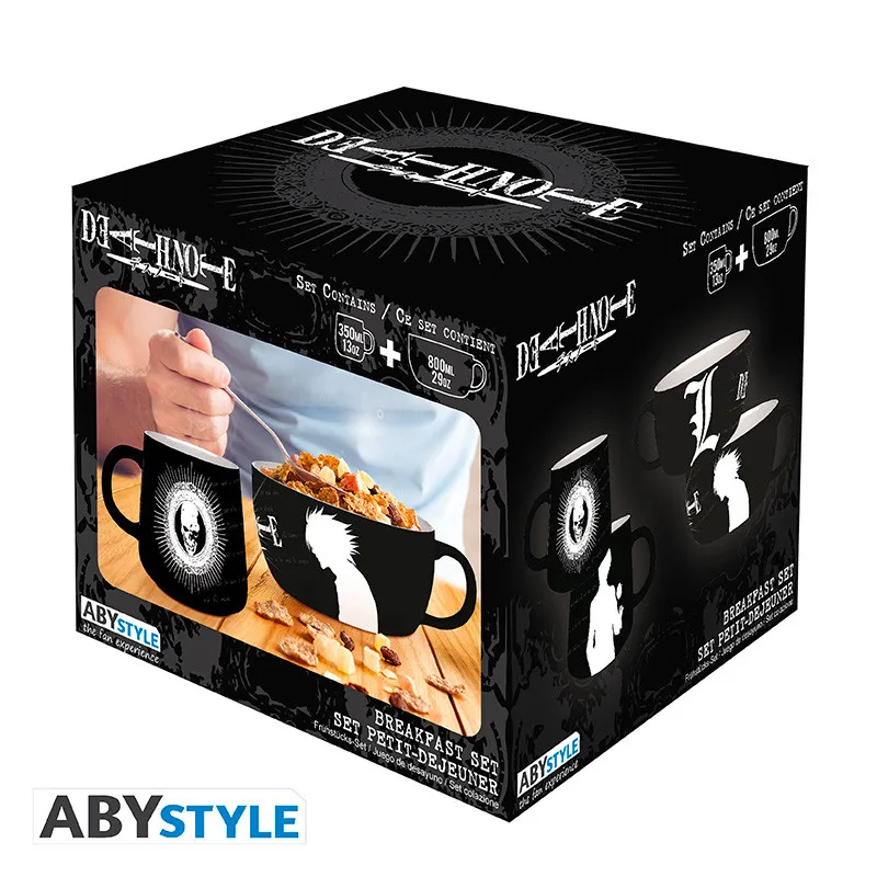 Death Note Breakfast Set DS Modellismo Death Note Breakfast Abystyle Studio
