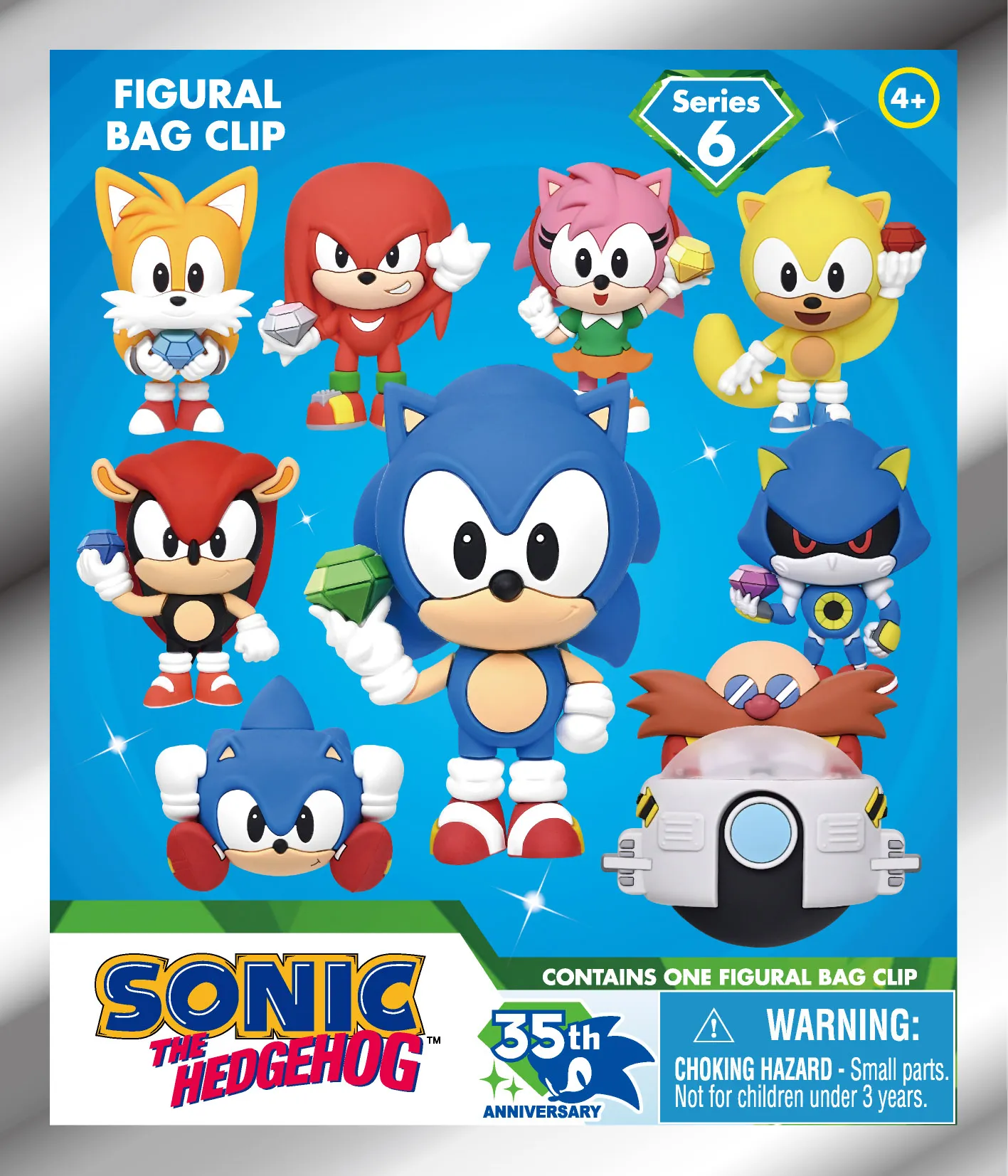 Clip ferma sacchetti Sonic S6 Blind Box Display (24) DS Modellismo Clip ferma sacchetti Sonic S6 Blind Box