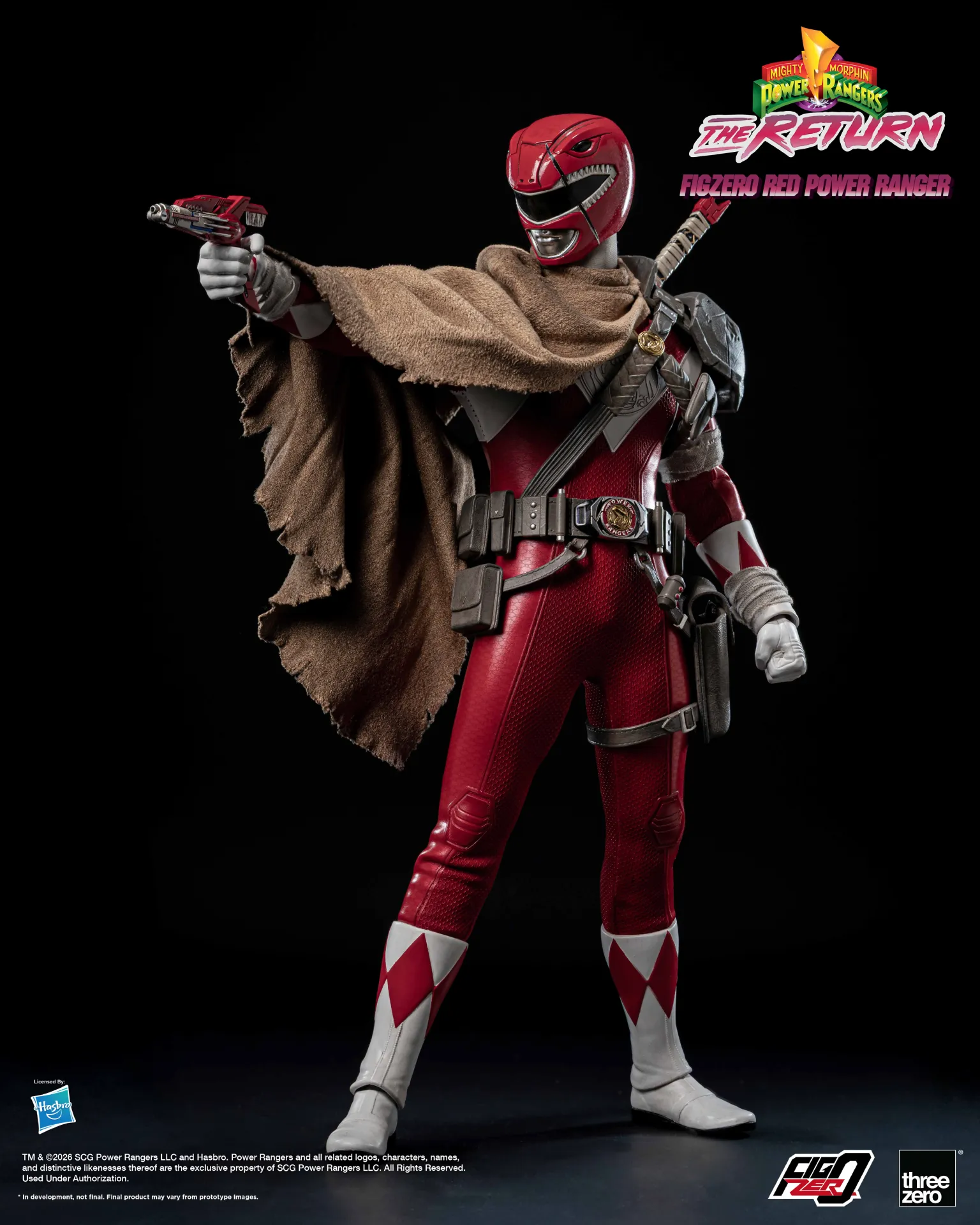 Mighty Morphin Power Rangers the Return Red Power Ranger 1/6 Action Figure DS Modellismo Mighty Morphin Power Rangers scala 1/6