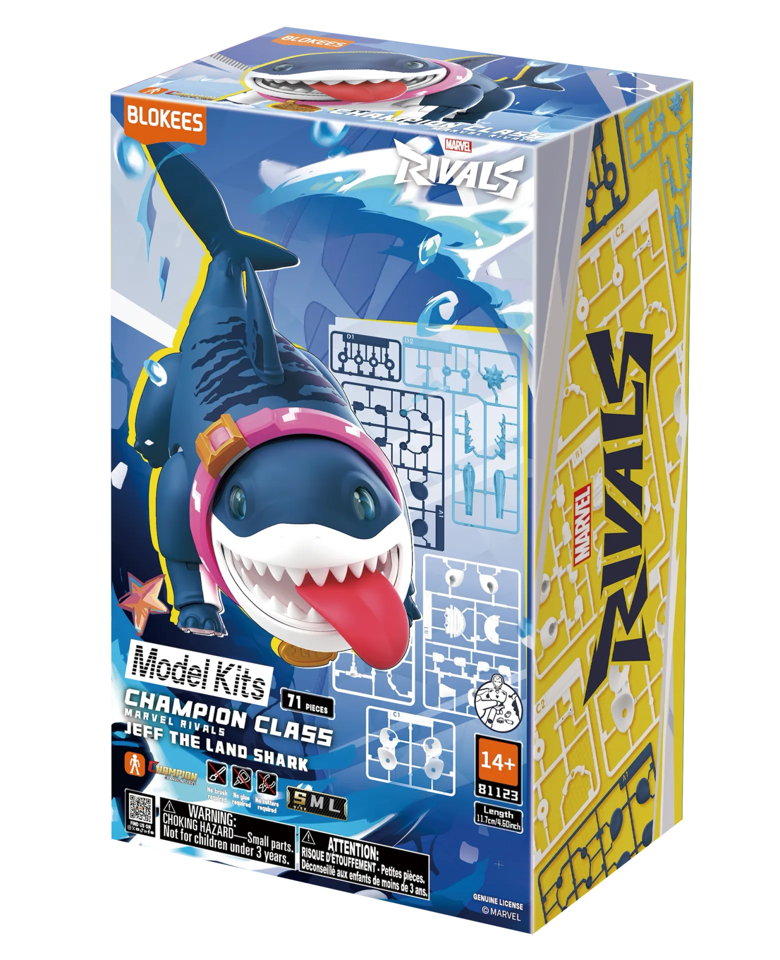 Marvel Rivals Jeff the Land Shark Champion Class 12 Model Kit DS Modellismo Marvel Rivals Jeff Land Shark Champion Class