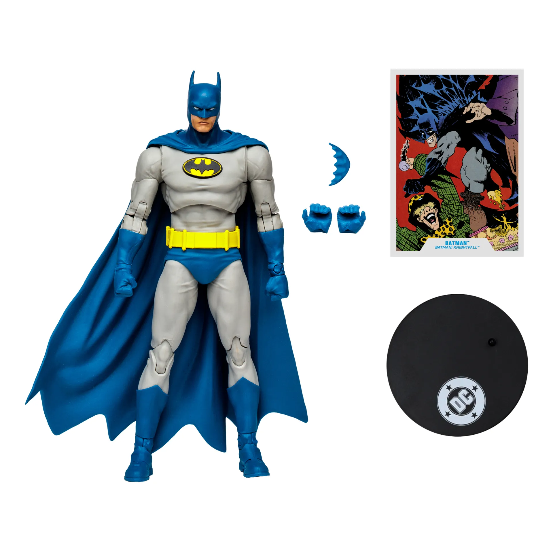 McFarlane Vault DC Multiverse 7INCH Batman (Knightfall) Action Figure DS Modellismo McFarlane Vault Dc Multiverse 7INCH Batman