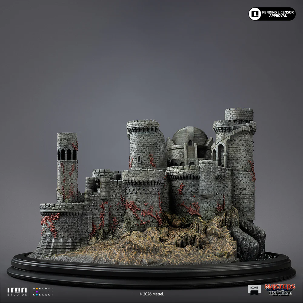 Statua Masters OF the Universe 2026 Grayskull Castle Icons DS Modellismo Statua Masters Universe 2026 Grayskull