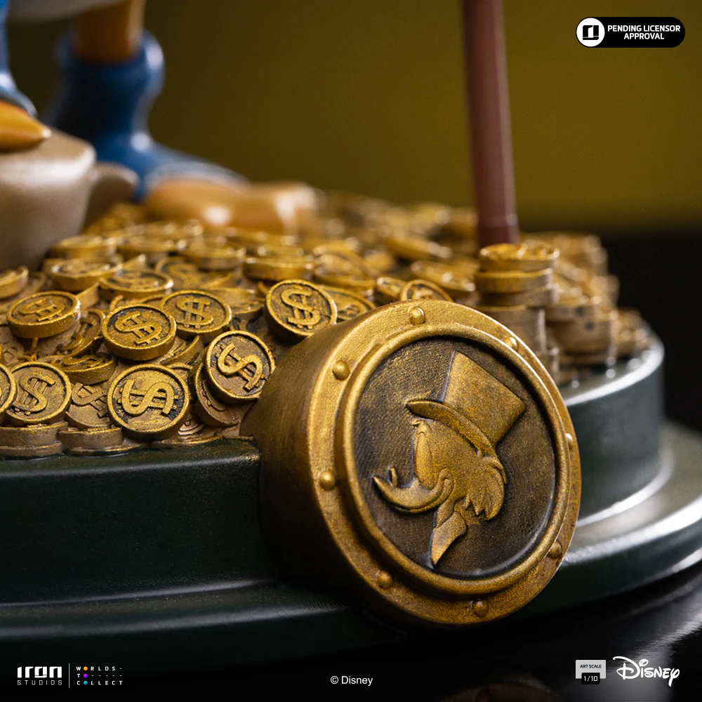 Statua Duck Tales Uncle Scrooge Mcduck 1/10 DS Modellismo Statua Duck Tales Uncle Scrooge scala 1/10