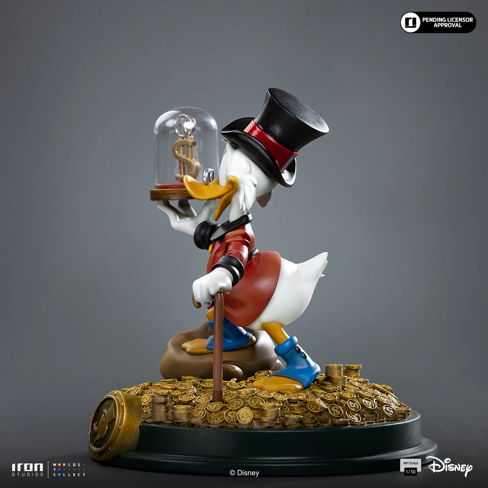 Statua Duck Tales Uncle Scrooge Mcduck 1/10 DS Modellismo Statua Duck Tales Uncle Scrooge scala 1/10