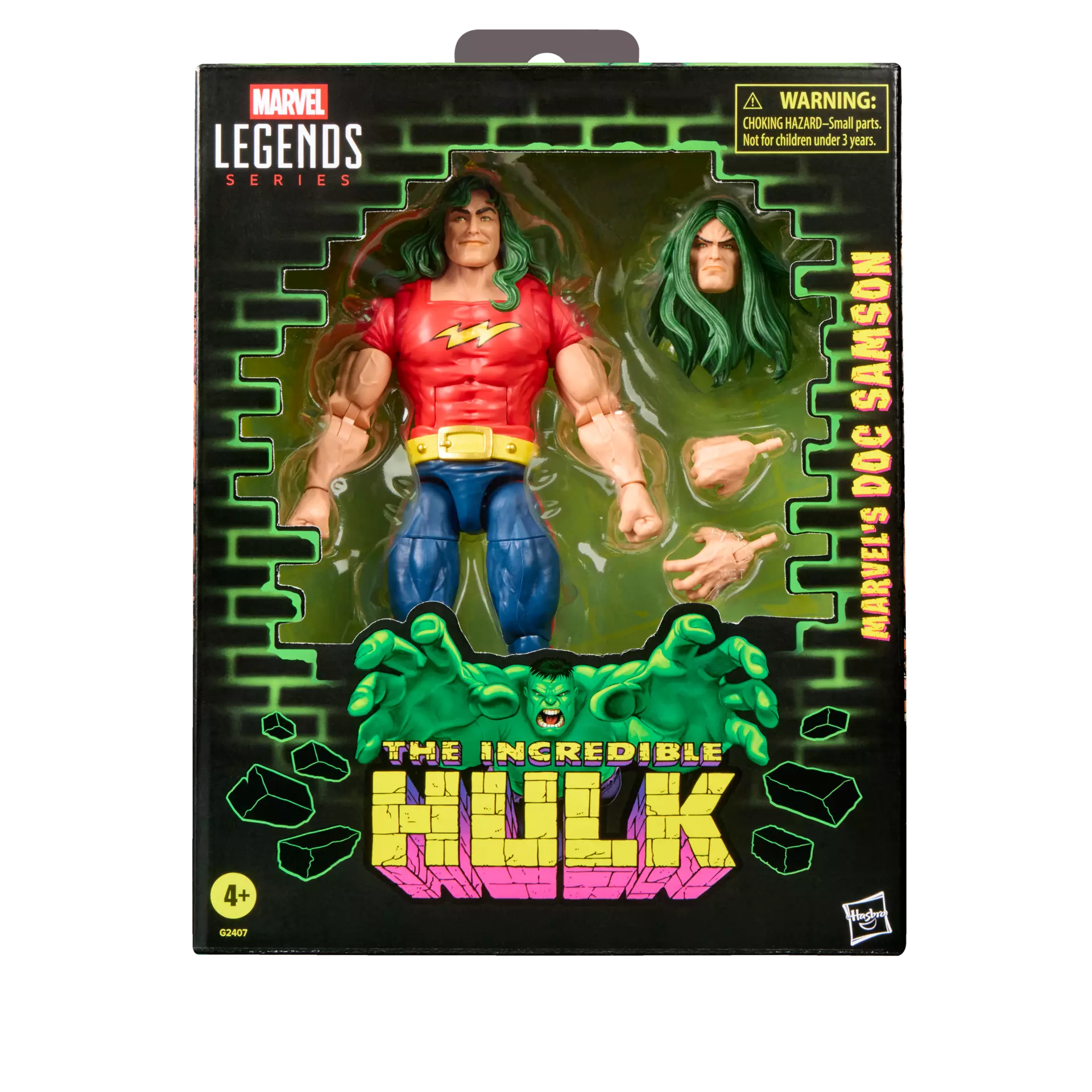 Marvel Legends Incredible Hulk Doc Samson Action Figure DS Modellismo Marvel Legends Incredible Hulk Doc Samson