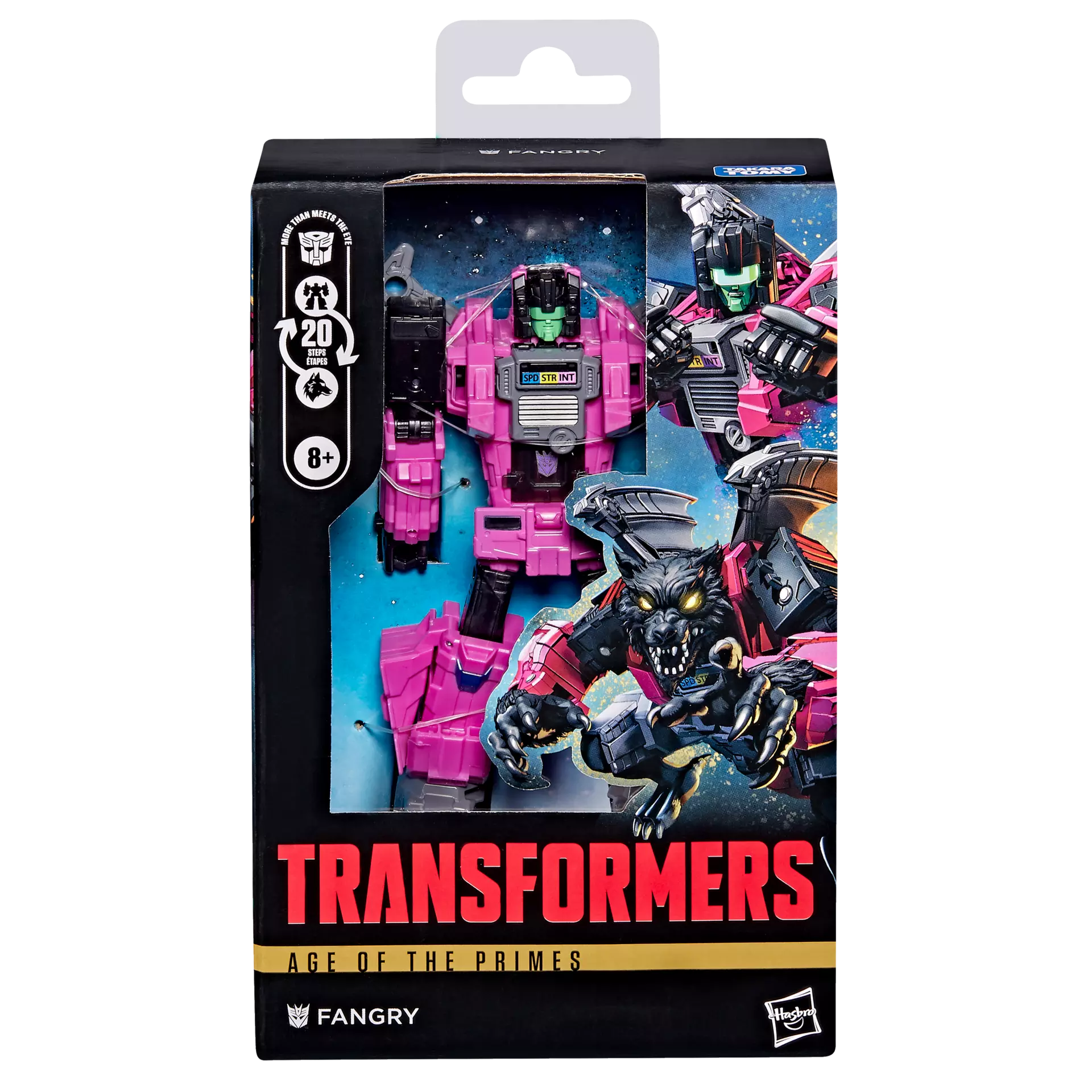 Transformers Age of the Primes Fangry Action Figure DS Modellismo Transformers Age Primes Fangry Action HASBRO
