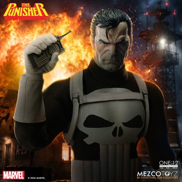 One 12 Collective Punisher Action Figure DS Modellismo One 12 Collective Punisher Action MEZCO TOYS