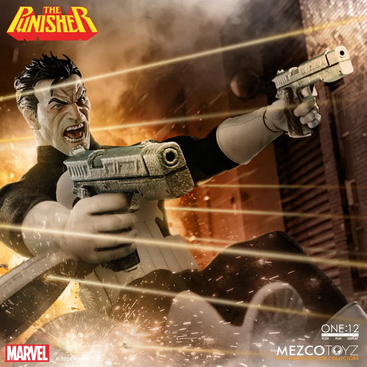 One 12 Collective Punisher Action Figure DS Modellismo One 12 Collective Punisher Action MEZCO TOYS